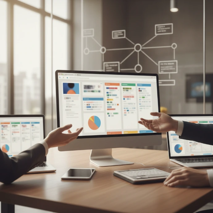 AI Generated Odoo consulting & integrations workspace hero image